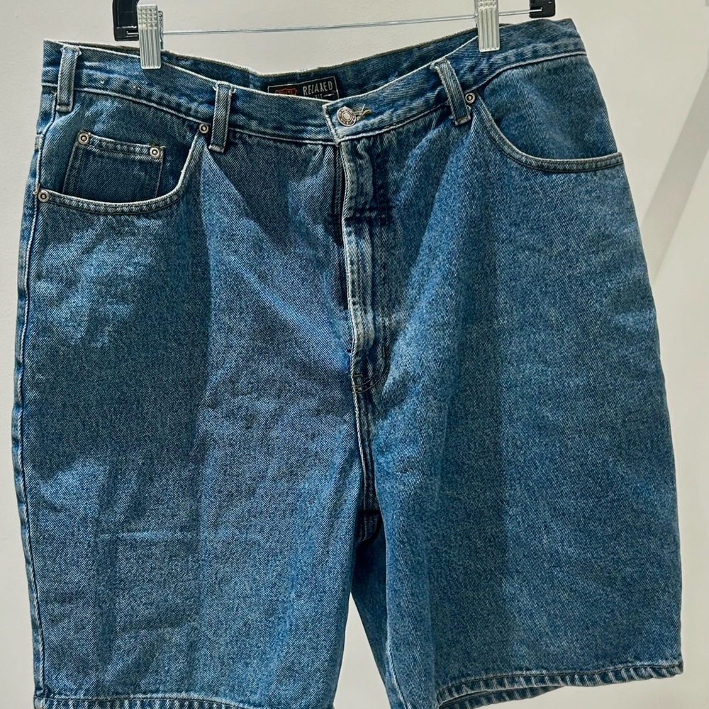 Blue Denim Shorts